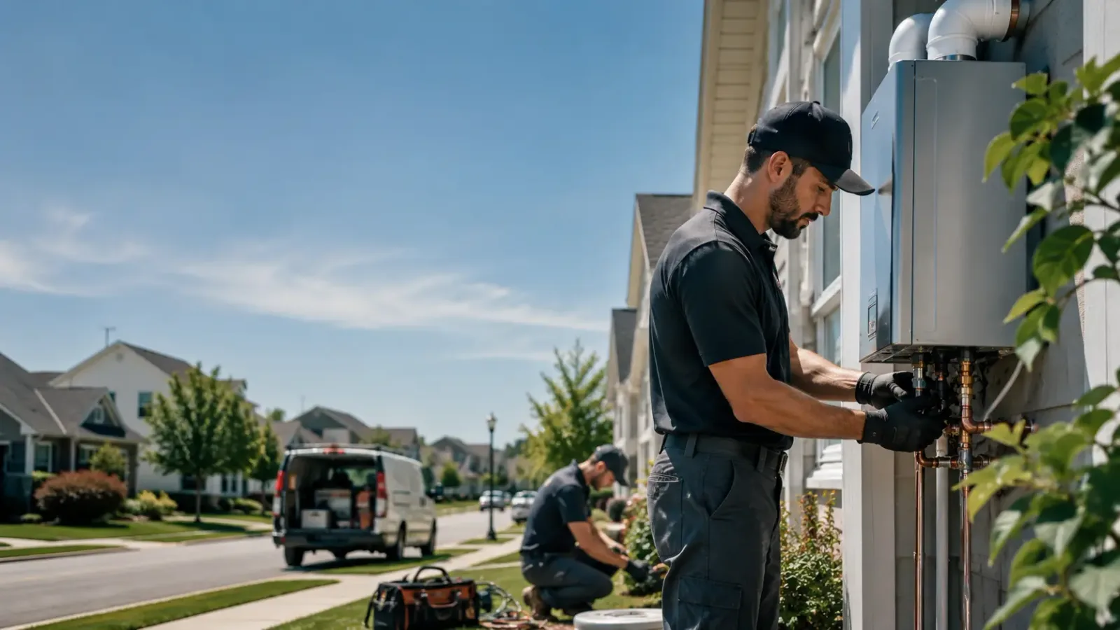 Tankless Water Heater Installation in Ryder, ND